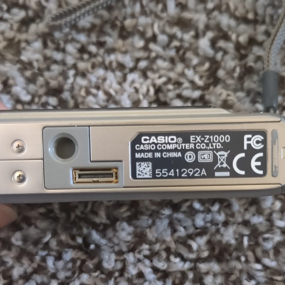 Casio Exilim Compact Digital Camera - Silver
